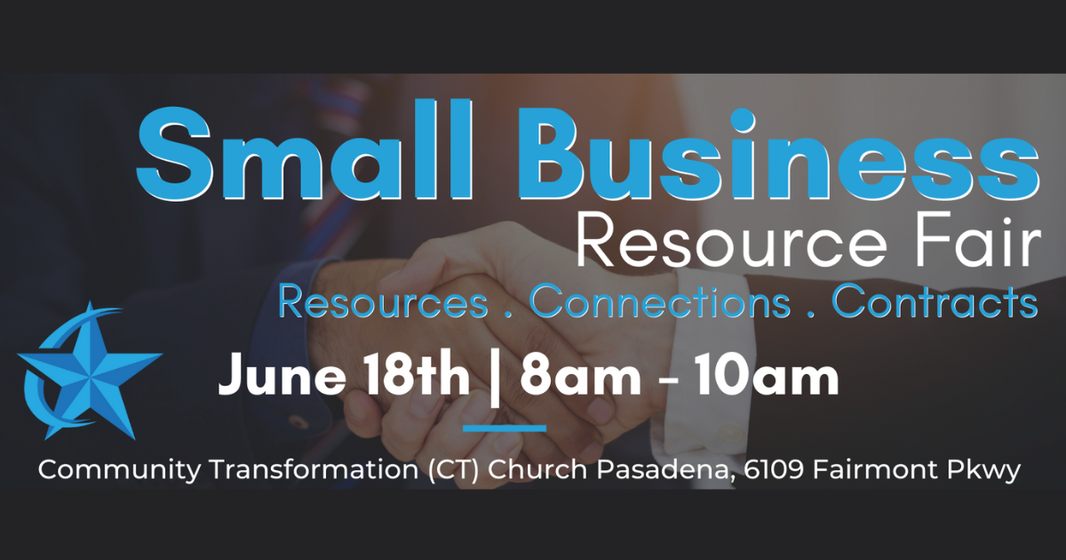 Small Business Resource Fair Photo - Click Here to See